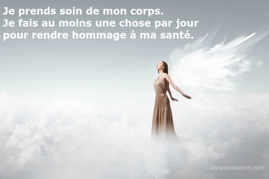 affirmation angelique - pensee positive - Niko Lille