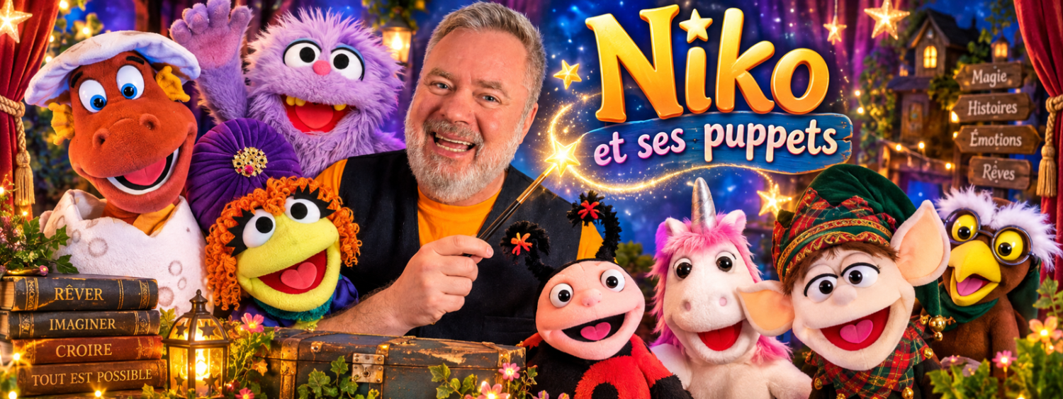 Niko et ses puppets – Artiste du merveilleux